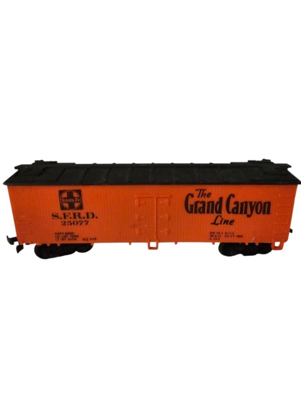 Life-Like HO Santa Fe SFRD #25077 The Grand Canyon Line Train Reefer Car